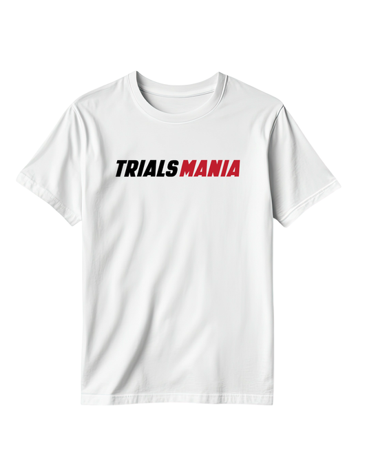TRIALS MANIA T-SHIRT (WHITE)